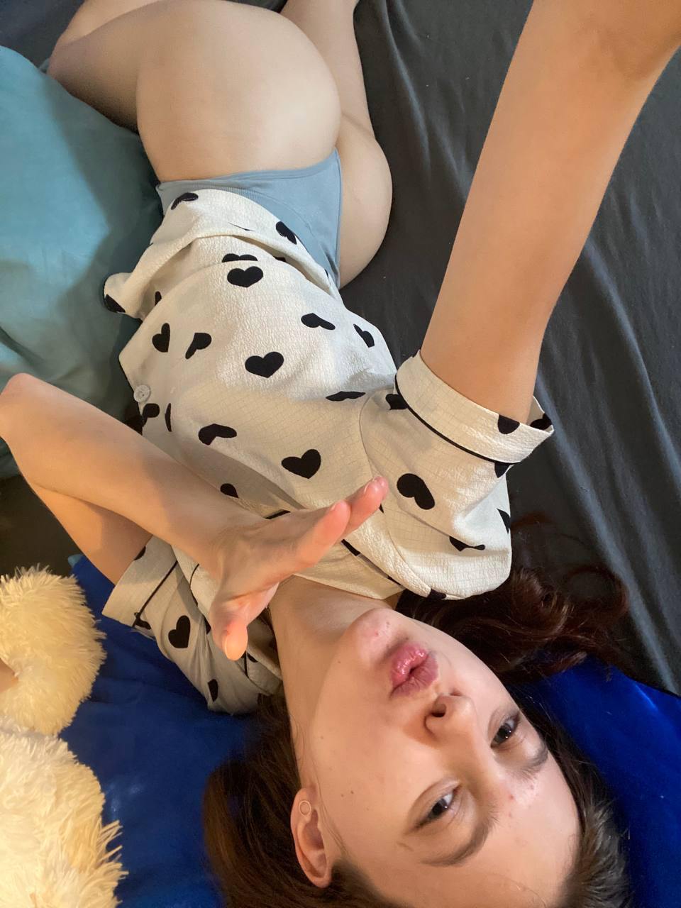 A cozy shot with Your princess — straight from Dingzhou